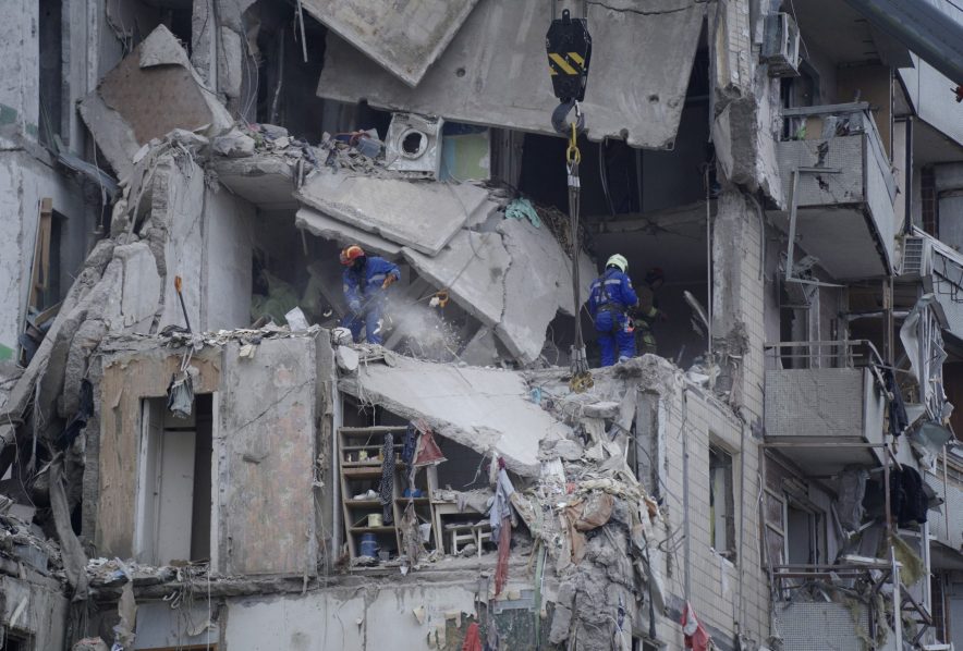 Russian strike on Dnipro a ‘war crime’: Swedish EU presidency