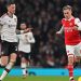 Arsenal’s Belgian midfielder Leandro Trossard (R) runs with the ball during the English Premier League football match between Arsenal and Manchester United at the Emirates Stadium in London on January 22, 2023. (Photo by Glyn KIRK / AFP) / RESTRICTED TO EDITORIAL USE. NO USE WITH UNAUTHORIZED AUDIO, VIDEO, DATA, FIXTURE LISTS, CLUB/LEAGUE LOGOS OR ‘LIVE’ SERVICES. ONLINE IN-MATCH USE LIMITED TO 120 IMAGES. AN ADDITIONAL 40 IMAGES MAY BE USED IN EXTRA TIME. NO VIDEO EMULATION. SOCIAL MEDIA IN-MATCH USE LIMITED TO 120 IMAGES. AN ADDITIONAL 40 IMAGES MAY BE USED IN EXTRA TIME. NO USE IN BETTING PUBLICATIONS, GAMES OR SINGLE CLUB/LEAGUE/PLAYER PUBLICATIONS. – RESTRICTED TO EDITORIAL USE. No use with unauthorized audio, video, data, fixture lists, club/league logos or ‘live’ services. Online in-match use limited to 120 images. An additional 40 images may be used in extra time. No video emulation. Social media in-match use limited to 120 images. An additional 40 images may be used in extra time. No use in betting publications, games or single club/league/player publications. /
