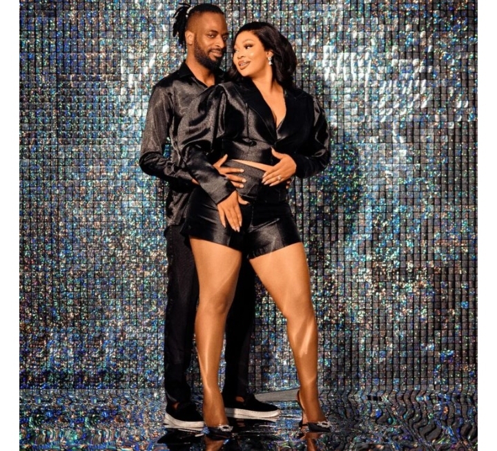“Cheers to two imperfect pieces that fit perfectly together” – Singer 9ice writes as he celebrates 3rd wedding anniversary with his wife, Sunkanmi.