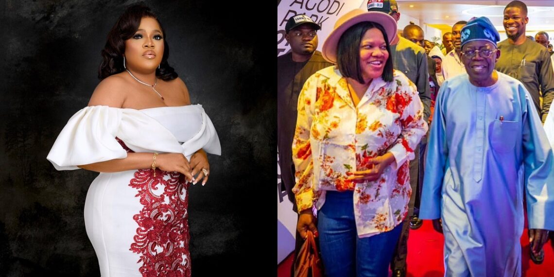 If I collected money, let your wishes come to pass – Actress Toyin Abraham reacts to trolls curs!ng her for supporting Tinubu