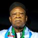 This photo taken on March 26, 2022, shows Senator Abdullahi Adamu at the venue of the APC national convention in Abuja. Channels TV/ Sodiq Adelakun.