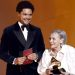 LOS ANGELES, CALIFORNIA – FEBRUARY 05: Host Trevor Noah (L) speaks onstage at the 65th GRAMMY Awards at Crypto.com Arena on February 05, 2023 in Los Angeles, California. Emma McIntyre/Getty Images for The Recording Academy/AFP (Photo by Emma McIntyre / GETTY IMAGES NORTH AMERICA / Getty Images via AFP)