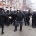 Police clashes with protesters during a demonstration against measures taken to curb the Covid-19 corona pandemic in Vienna, on December 4, 2021. (Photo by FLORIAN WIESER / APA / AFP) / Austria OUT