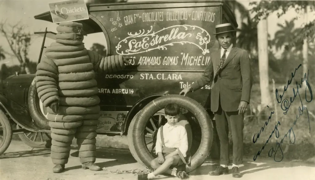 Terrifying Photos of the Original Michelin Man