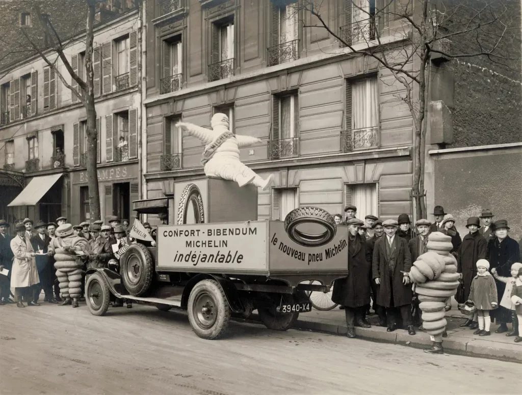 Terrifying Photos of the Original Michelin Man