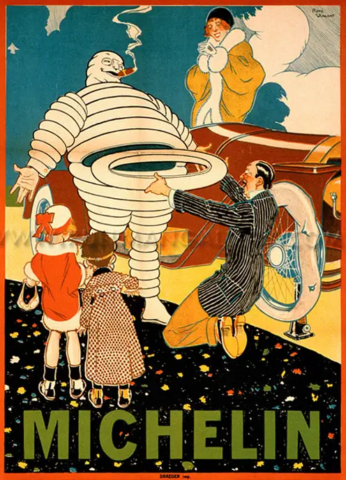 Terrifying Photos of the Original Michelin Man