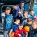 Freedom with some Turkish kids at the Internally displaced persons camp.
