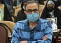 (FILES) In this file photo taken on January 18, 2022, Iranian-swedish dissident Habib Farjollah Chaab, accused of carrying out “bomb attacks” for an Arab separatist group, attends the first hearing of his trial in Tehran. – Iran executed Chaab for “terrorism” on May 6, 2023, the judiciary said, in the Islamic republic’s latest use of the death penalty against dual nationals. (Photo by MAJID AZAD / JAMEJAMONLINE / AFP)