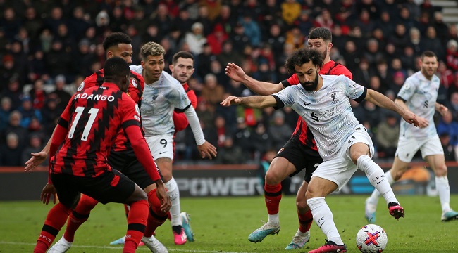 Salah Misses Penalty As Bournemouth Shock Liverpool 1 Salah Misses Penalty As Bournemouth Shock Liverpool