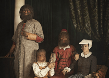 Recreation of Pedro and his family. Smithsonian Channel