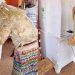 “Even the gods want better life” – Reactions as a masquerade is spotted casting vote in Lagos