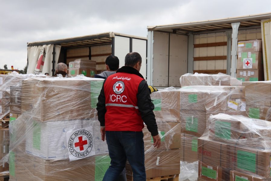 First Red Cross aid flight lands in Sudan as fighting rages