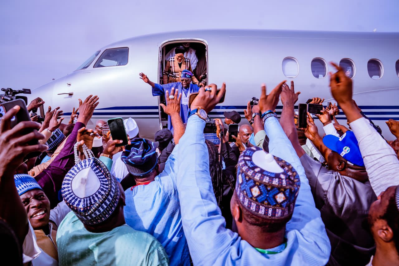 Excitement as Tinubu returns to Nigeria after one-month break abroad 1 Excitement as Tinubu returns to Nigeria after one-month break abroad