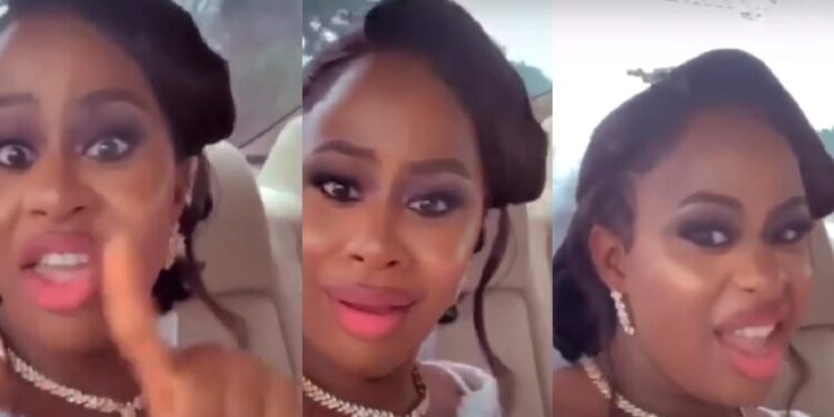 Love is not real dont love any man – Bride advises ladies while on her way to get married Video “Love is not real, don’t love any man” – Bride advises ladies while on her way to get married (Video)