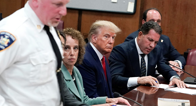 Trump Leaves Criminal Court After Historic Hearing 3 Trump Leaves Criminal Court After Historic Hearing