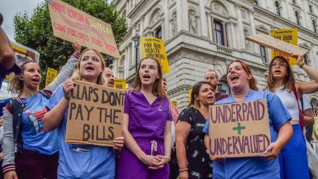 UK nurses prepared to strike until Christmas: Union leader 1 UK nurses prepared to strike until Christmas: Union leader