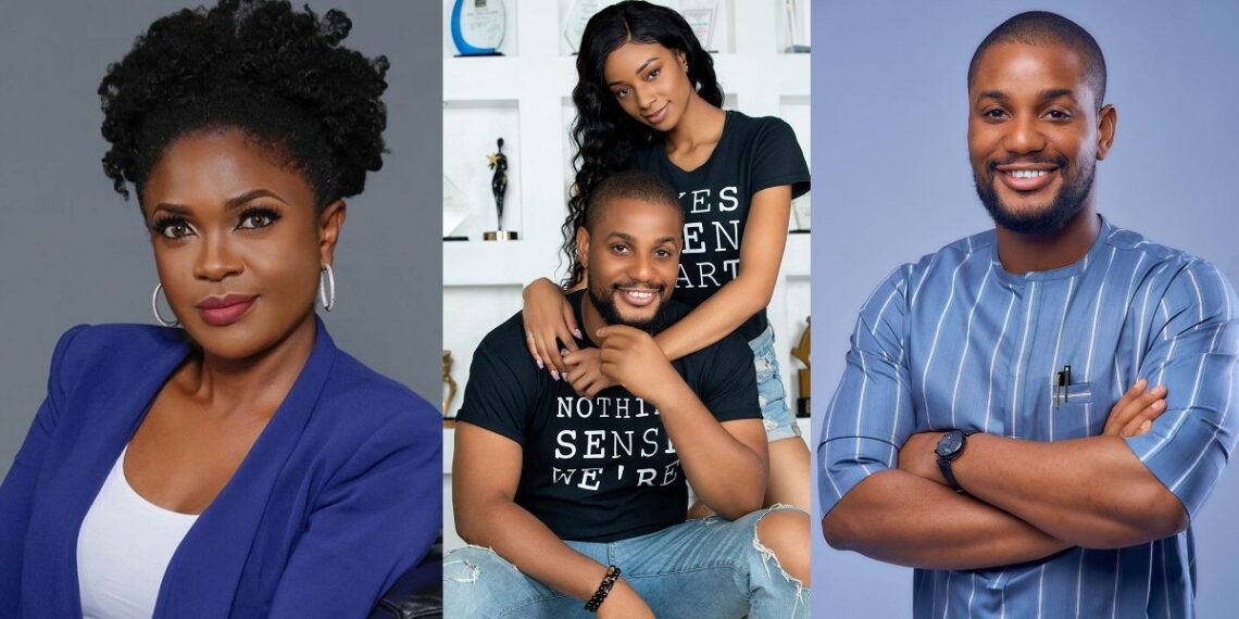 “Find another person, let’s do engagement” – Actress Omoni Oboli tells Alexx Ekubo months after his broken engagement