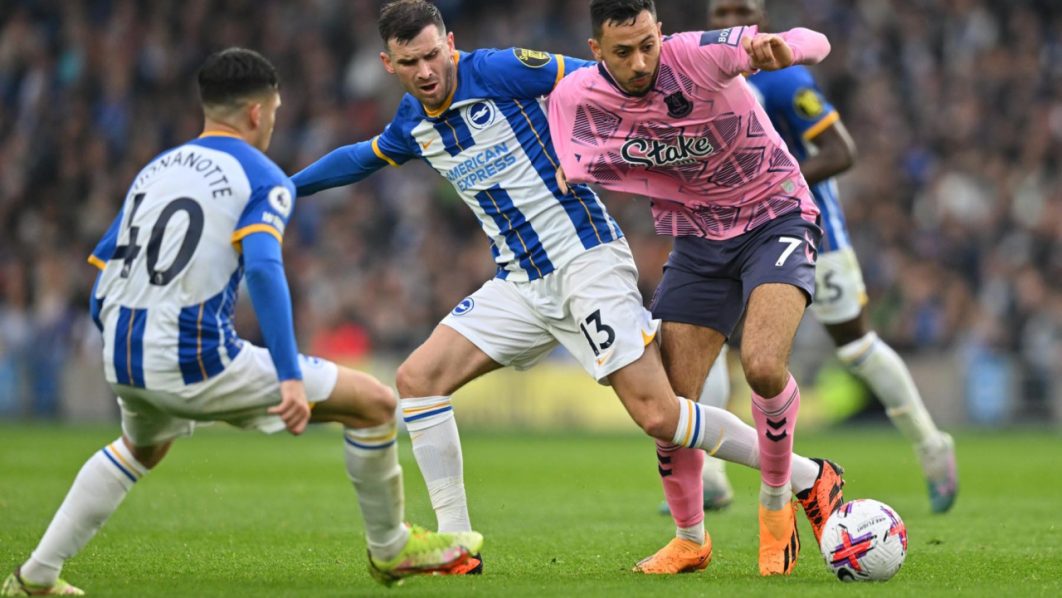 Everton stun Brighton to move out of relegation zone, Fulham hit Leicester for five 1 Everton stun Brighton to move out of relegation zone, Fulham hit Leicester for five