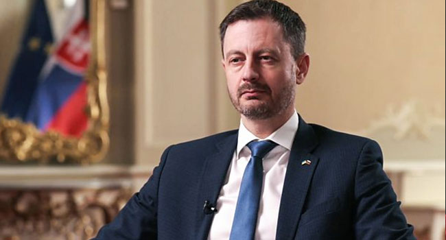 Slovakia’s PM Eduard Heger Resigns 1 Slovakia’s PM Eduard Heger Resigns