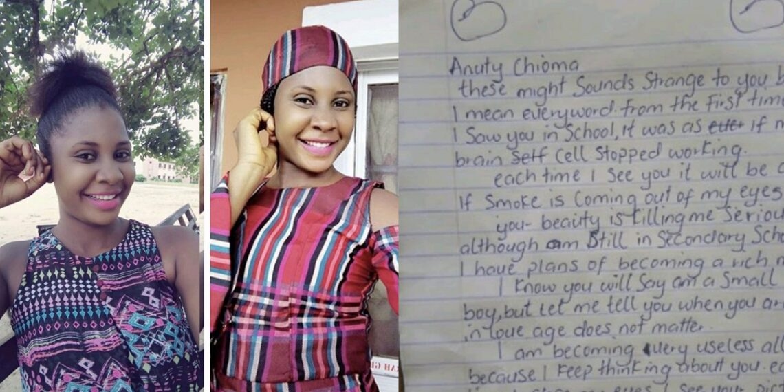 “Smoke comes out of my eyes whenever I see you” – Teacher shares love letter she received from a student