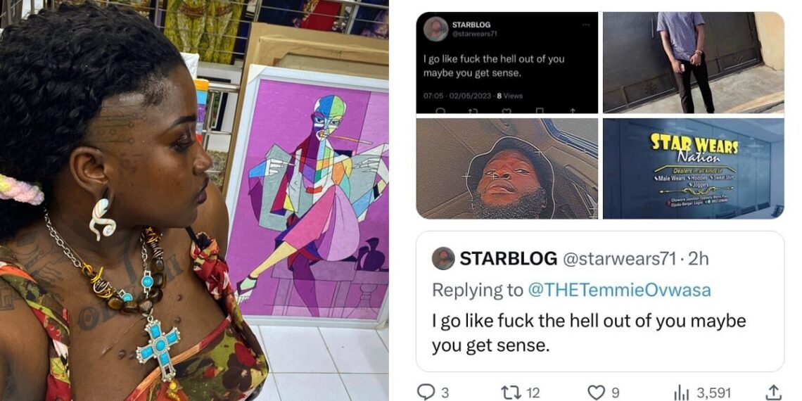 Singer, Temmie Ovwasa threatens to hound man spiritually and physically for leaving a nasty comment on her post