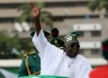 Nigeria President-elect Bola Ahmed Tinubu arrives to attend swearing-in ceremony at Eagle Square venue in the capital, Abuja, Nigeria on May 29, 2023. (Photo by KOLA SULAIMON/AFP)