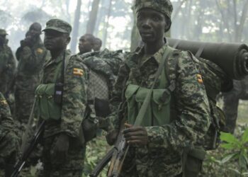 Ugandan Troops