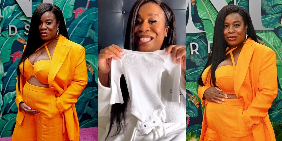 uzo aduba1 1140x570 1 With spouse Robert Sweeting, Nigerian-American actress Uzo Aduba expecting first child.