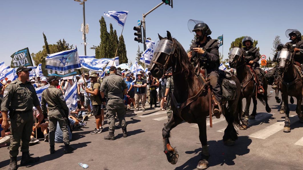 33PU3TL preview 1062x598 1 Israel PM in parliament for key legal reform vote as protests flare