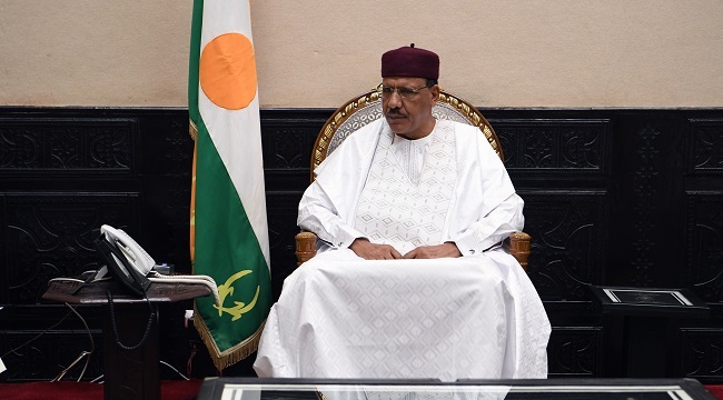 Nigerien Niger President Mohamed Bazoum meets with the French Foreign and Armies ministers during their official visit to Niamey 2 UN Chief Spoke With Niger President Held In Coup Attempt – Spokesman