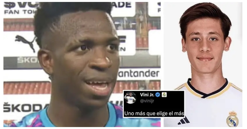 'One more': Vinicius Junior apparently teases Barca amid Arda Guler signing