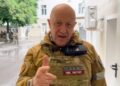 Chief of Russian mercenary group Wagner, Yevgeny Prigozhin shows Yevgeny Prigozhin (Photo by Handout / TELEGRAM/ @concordgroup_official / AFP) /