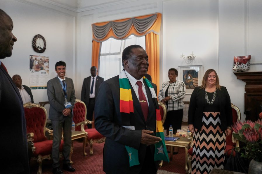 Zimbabwe’s President Mnangagwa wins second term in disputed vote 1 33RH69C highres 897x598 1 Zimbabwe’s President Mnangagwa wins second term in disputed vote