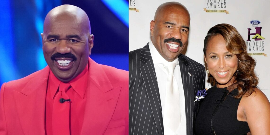 steve 1140x570 1 Steve Harvey debunks rumors that his wife, Marjorie, cheated on him with their bodyguard and personal chef