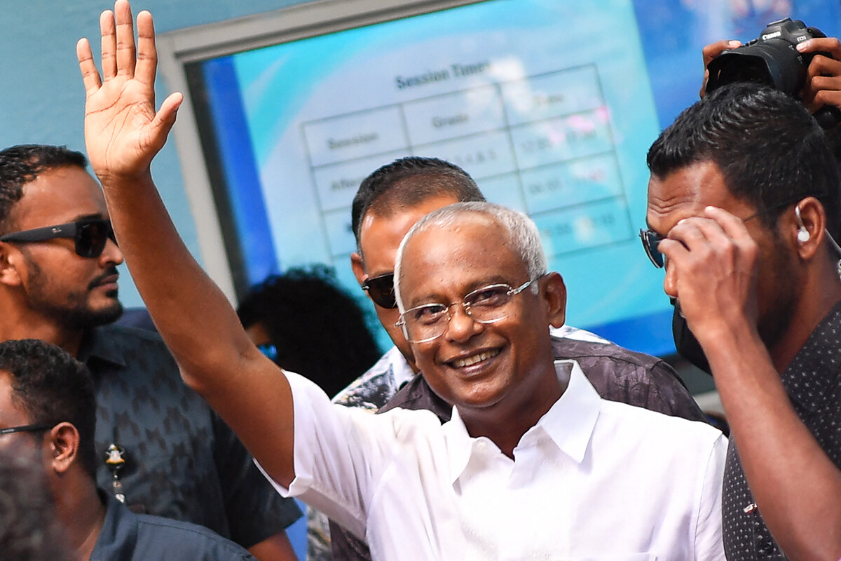 Maldives President Solih facing uphill re-election battle 1 Maldives President Solih facing uphill re-election battle