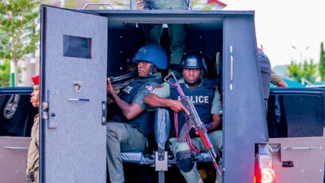 Police arrest bandits with rocket launcher in Yobe, Nigeria 1 Police arrest bandits with rocket launcher in Yobe, Nigeria