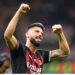 Serie A – AC Milan v Fiorentina – San Siro, Milan, Italy – November 13, 2022 AC Milan’s Olivier Giroud celebrates after the match REUTERS/Daniele Mascolo/File Photo