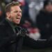 Julian Nagelsmann celebrates their fifth goal REUTERS/Andreas Gebert