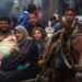 EDITORS NOTE: Graphic content / Palestinians fleeing Khan Yunis arrive in Rafah further south near the Gaza Strip’s border with Egypt on December 5, 2023, after Israeli forces were seen the previous day on the outskirts of Khan Yunis, which is packed with displaced civilians. – Israeli troops battled Hamas militants in the southern Gaza Strip on December 5 after expanding their offensive deeper into the besieged territory, with UN warnings that an “even more hellish scenario” was unfolding for trapped civilians. (Photo by Mohammed ABED / AFP)