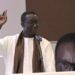 Senegalese Prime Minister Amadou Ba speaks in Dakar on December 21, 2023 after he was named the ruling party’s presidential candidate ahead of the February 2024 presidential election. (Photo by Seyllou / AFP)