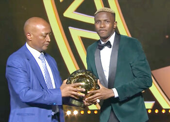 Osimhen is the first Nigerian to win the prize since 1999