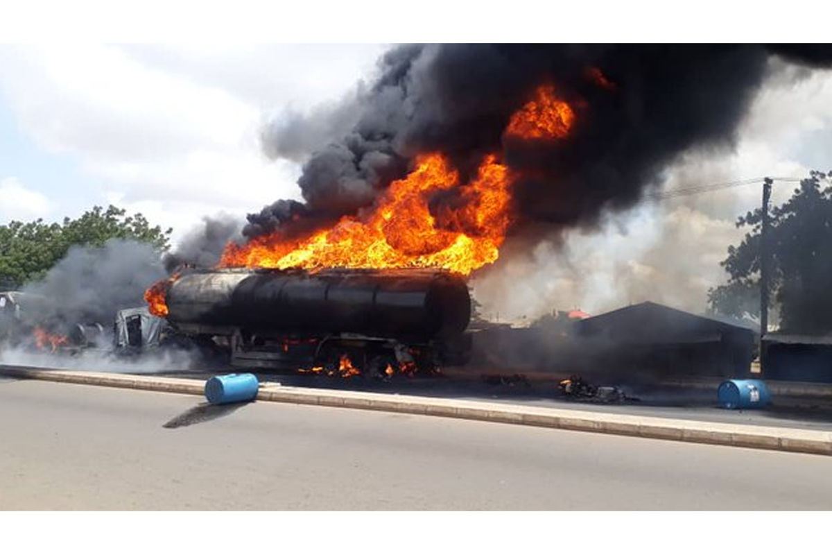Toll from Liberia tanker inferno rises to 74