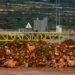 A metal barrier as well as a pile of rocks and earth placed by Israeli troops, block the northern entrance to Ramallah, on a road linking the occupied West Bank city to Nablus and other areas, on February 6, 2024. – The number of checkpoints and other barriers in the Palestinian territory has greatly increased since war broke out between Israel and militant group Hamas four months ago in Gaza, adding hours to already lengthy commutes and forcing residents to either wait at the checkpoints or take long detours. (Photo by Jaafar ASHTIYEH / AFP)