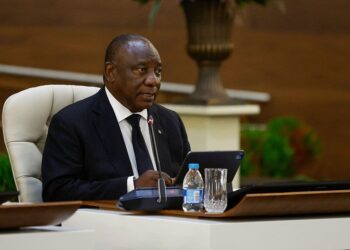 South Africa’s President Cyril Ramaphosa. Pretoria. /CFP