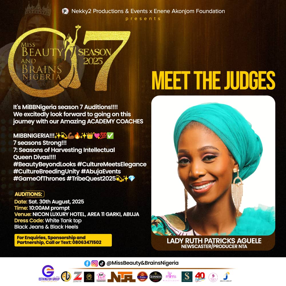MiBBNigeria Beauty Pageant & DIVAS CHOICE AWARDS SEASON 7 UNFOLDS In the City of Abuja, Nigeria's Capital for the First Time!