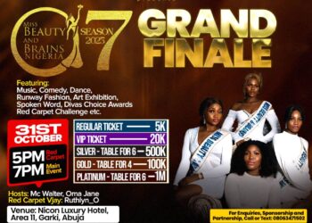 MiBBNigeria Beauty Pageant & DIVAS CHOICE AWARDS SEASON 7 UNFOLDS In the City of Abuja, Nigeria's Capital for the First Time!
